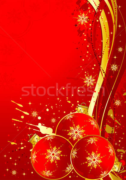 聖誕節 球 波浪紋 設計 質地 商業照片 © -TAlex-
