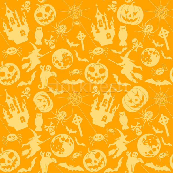Halloween seamless background Stock photo © -TAlex-