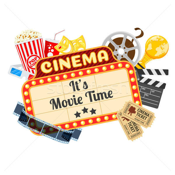 Cinema and Movie time print by TAlex