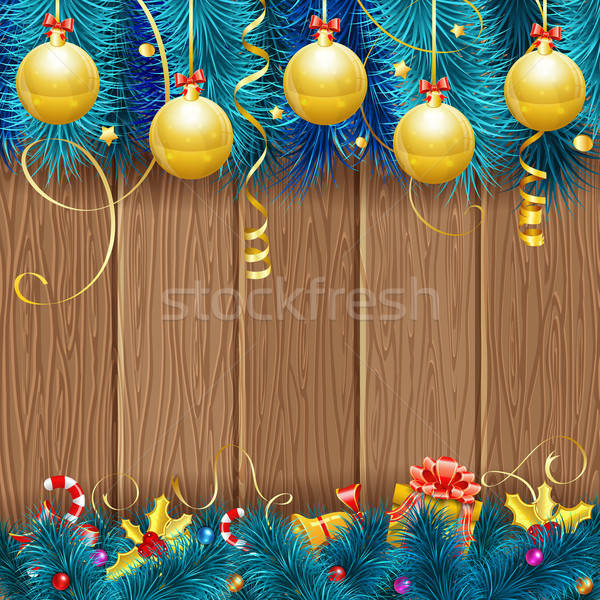 Christmas Frame Stock photo © -TAlex-
