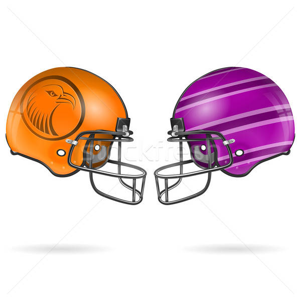 American Football Helmets Stock photo © -TAlex-