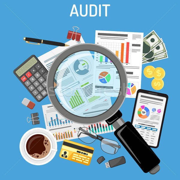 Auditing, Tax Process, Accounting Concept Stock photo © -TAlex-