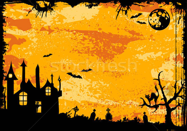 Halloween frame Stock photo © -TAlex-