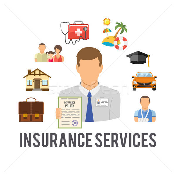Insurance Services Concept Stock photo © -TAlex-
