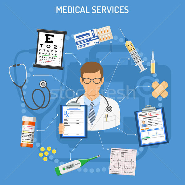 Medical Services Concept Stock photo © -TAlex-