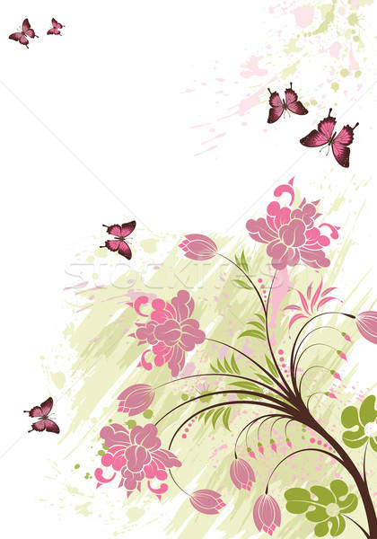 Floral background Stock photo © -TAlex-