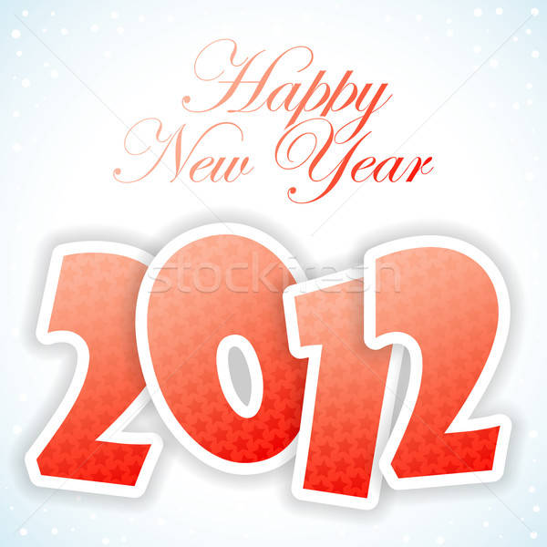 New Year Greeting Card Stock photo © -TAlex-