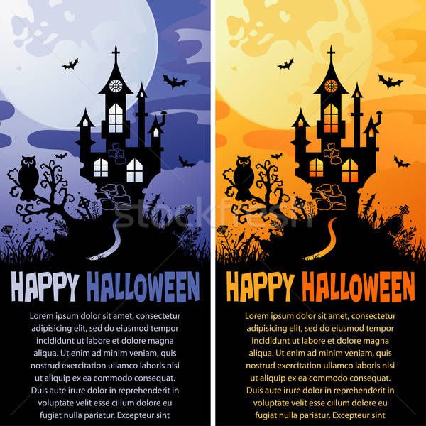 Halloween background Stock photo © -TAlex-