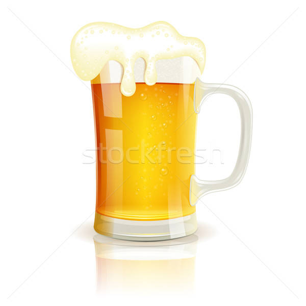 Glass of Beer Stock photo © -TAlex-