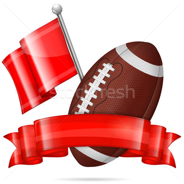 American Football Poster Stock photo © -TAlex-