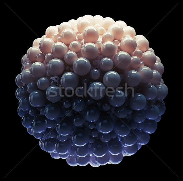 抽象的な 球 孤立した デザイン 背景 ストックフォト © 123dartist