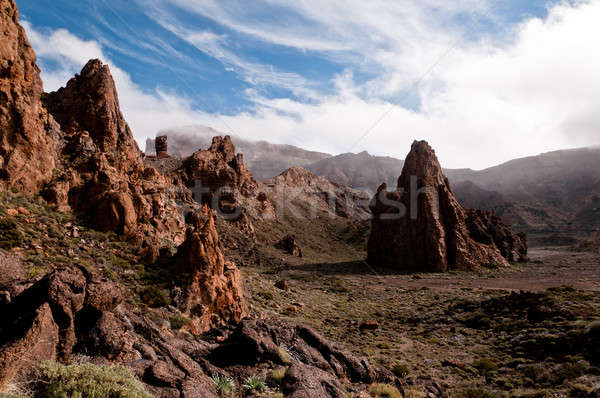 Rocky Cathedral of Teide Stock photo © 1Tomm