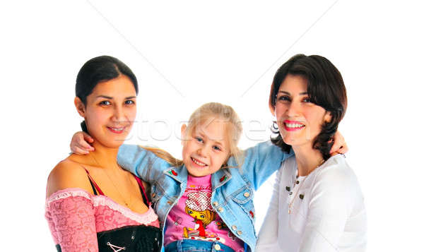 portrait to lucky family Stock photo © 26kot