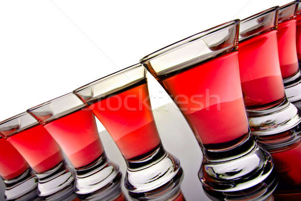 Stock photo: glass goblet 