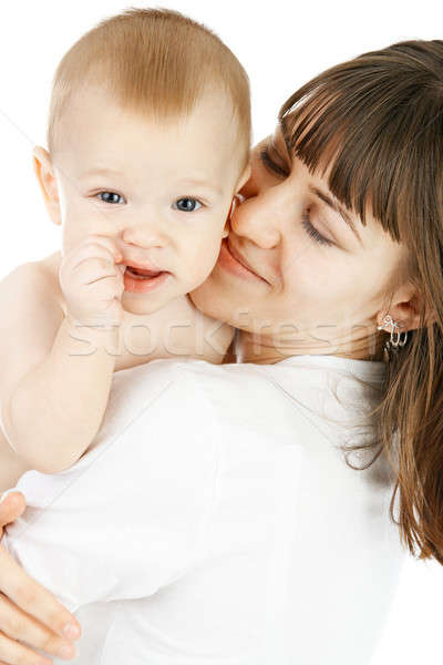 baby with mother Stock photo © 26kot