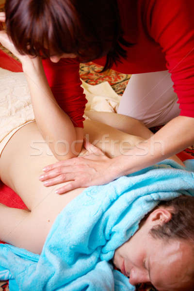 Foto stock: Tailandés · masaje · tipo · estilo · profundo