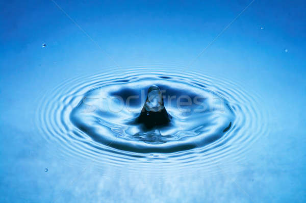 water drop (image 20 of 51, I have all phases of falling drop) Stock photo © 26kot