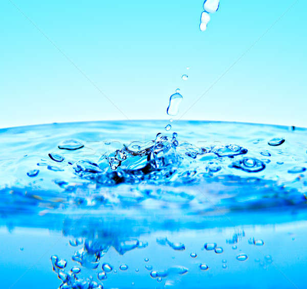água azul mar saúde chuva beber Foto stock © 26kot