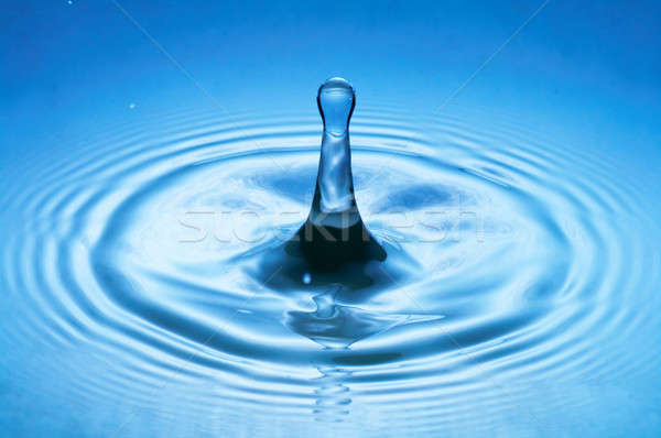 Kropla wody obraz 24 objętych spadek Zdjęcia stock © 26kot
