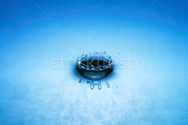water drop (image 11 of 51, I have all phases of falling drop) Stock photo © 26kot