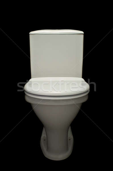 Fehér mosdó serpenyő terv minta tiszta Stock fotó © 26kot