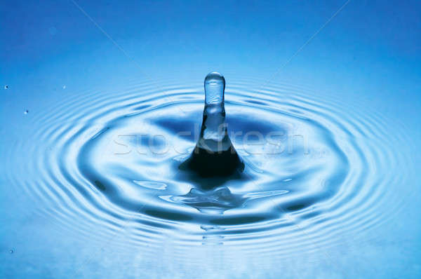 water drop (image 22 of 51, I have all phases of falling drop) Stock photo © 26kot