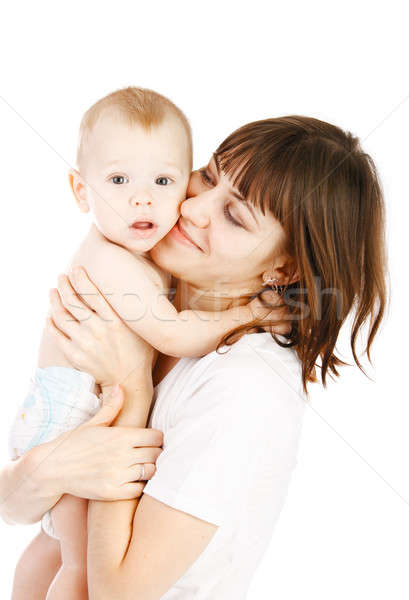 baby with mother Stock photo © 26kot