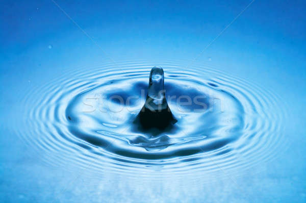 water drop (image 21 of 51, I have all phases of falling drop) Stock photo © 26kot