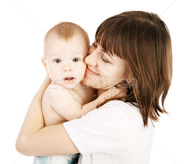 baby with mother Stock photo © 26kot