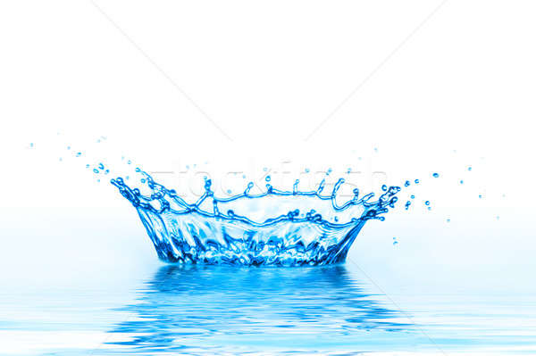corona from blue water Stock photo © 26kot