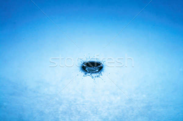water drop (image 8 of 51, I have all phases of falling drop) Stock photo © 26kot