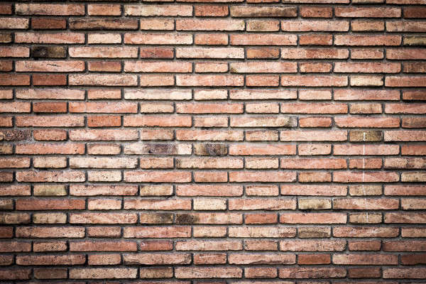 Stock photo: Brick wall background ( wall texture )
