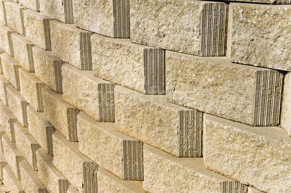 [[stock_photo]]: Mur · de · briques · perspectives · lumière · briques · modèles