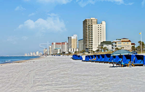 Beneden rustig strand Panama stad Stockfoto © 2tun