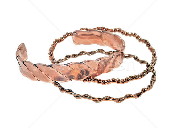 Copper Bracelets Stock photo © 2tun