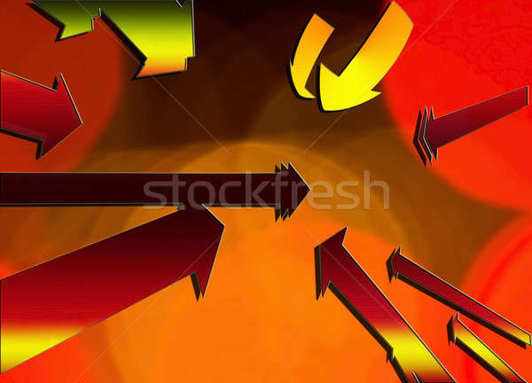 Socializing Arrows Stock photo © 2tun