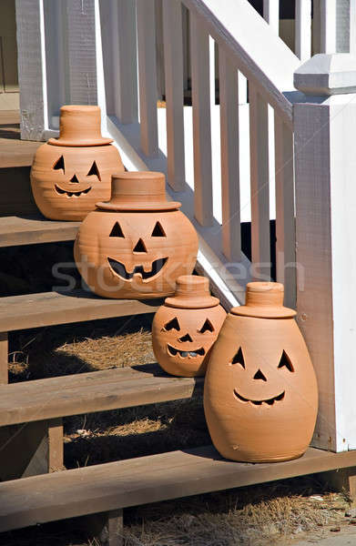 Happy Pumpkins Stock photo © 2tun