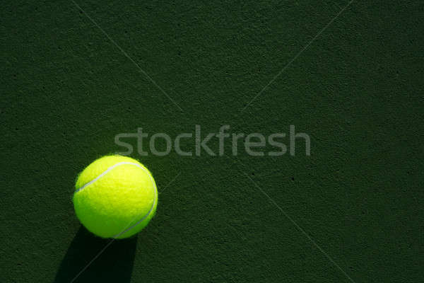 Tennis Ball on the Court Stock photo © 33ft