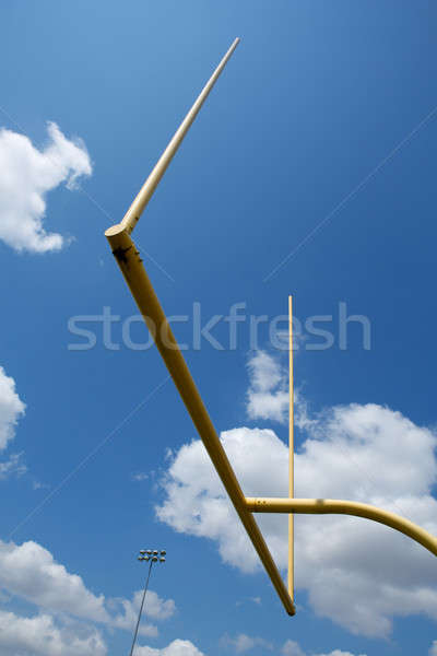 American Football Field Goal Posts Stock photo © 33ft