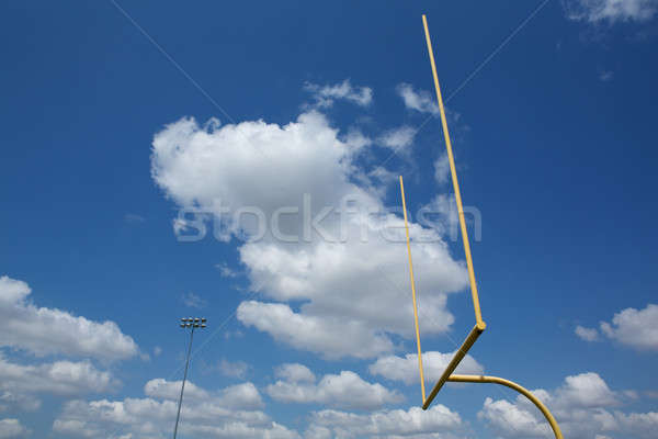 American Football Field Goal Posts Stock photo © 33ft
