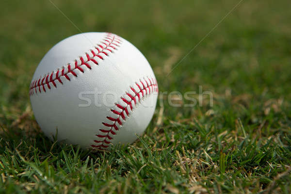 Baseball trawy nowego pokój skopiować dziedzinie Zdjęcia stock © 33ft