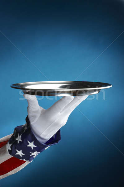 Uncle Sam serves it up Stock photo © 350jb