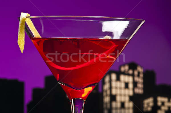 Stock photo: Metropolis Cosmopolitan Cocktail
