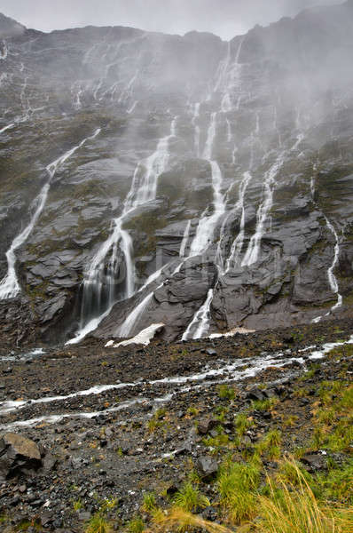 The many waterfalls during rain showers Stock photo © 3523studio