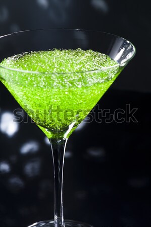 Metropolis green Margarita cocktail Stock photo © 3523studio