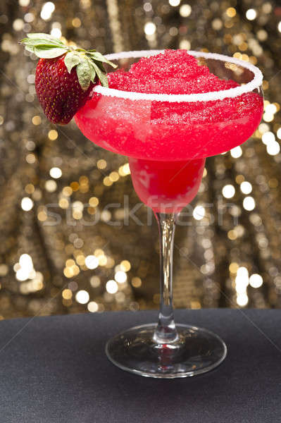 Strawberry margarita Cocktail Stock photo © 3523studio