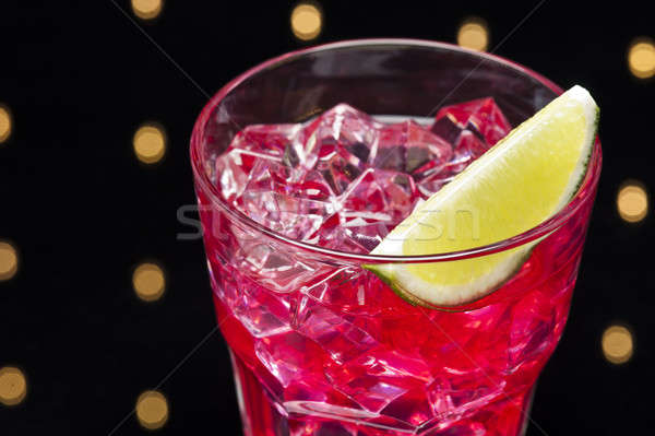 Red Campari Cocktail Stock photo © 3523studio