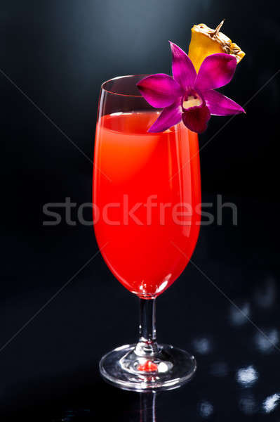 Stock photo: Singapore Sling cocktail