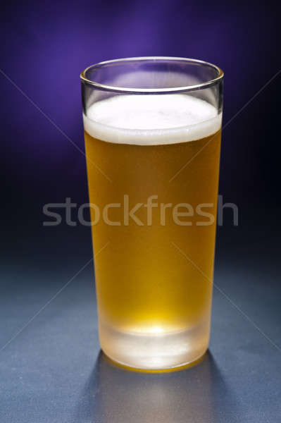 Bier glasses in front of a colorful background Stock photo © 3523studio