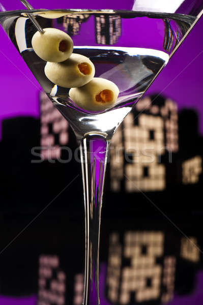 Metropolis Vodka Martini Stock photo © 3523studio